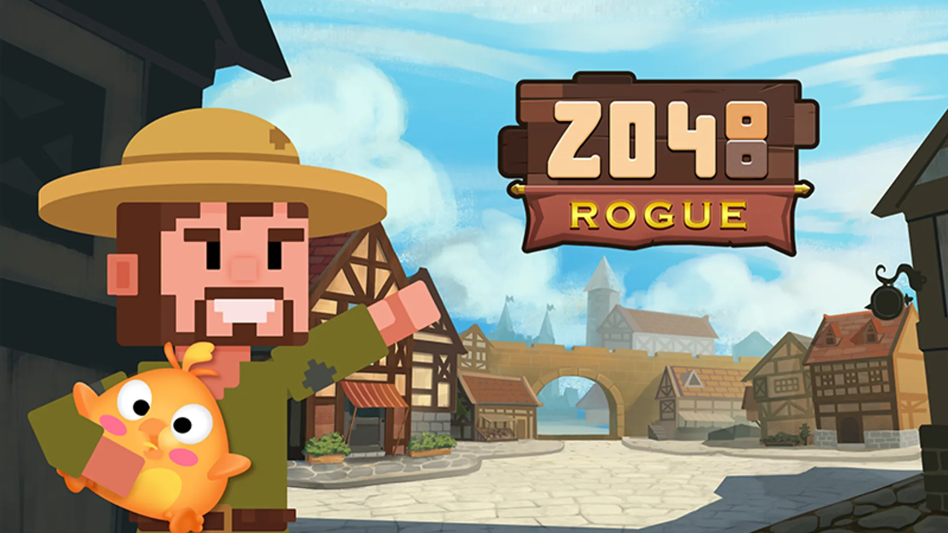 2048 Rogue: Roguelike Tile Merging Puzzle | funclicker.app