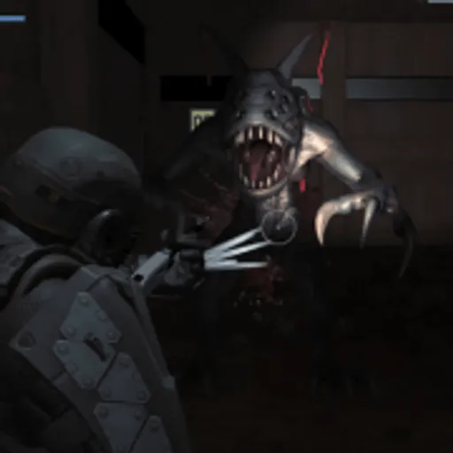 Alone In The Evil Space Base - Play on funclicker.app