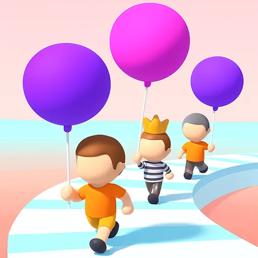 Balloon Heroes Run and Rise - Play now on funclicker.app