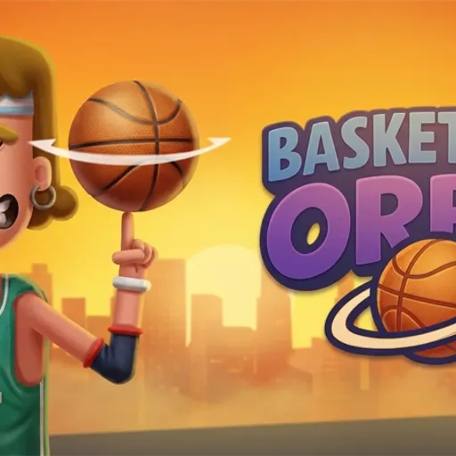 Basketball Orbit - Play now on funclicker.app