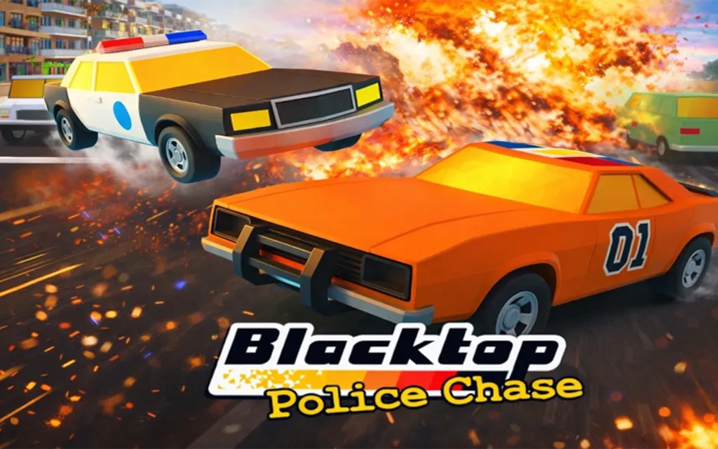 Blacktop Police Chase - Unblocked Flash Game Alternative | funclicker.app Blacktop Police Chase Preview - Play Online on funclicker.app
