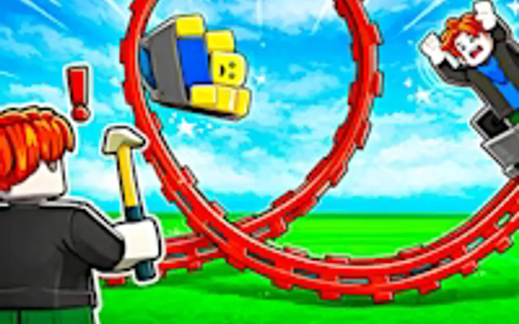 Build a Rollercoaster Preview - Play Online on funclicker.app