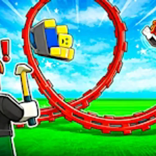 Build a Rollercoaster Thumbnail - Play now on funclicker.app