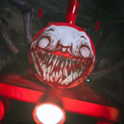 Choo Choo Spider Monster Train Thumbnail - Play now on funclicker.app