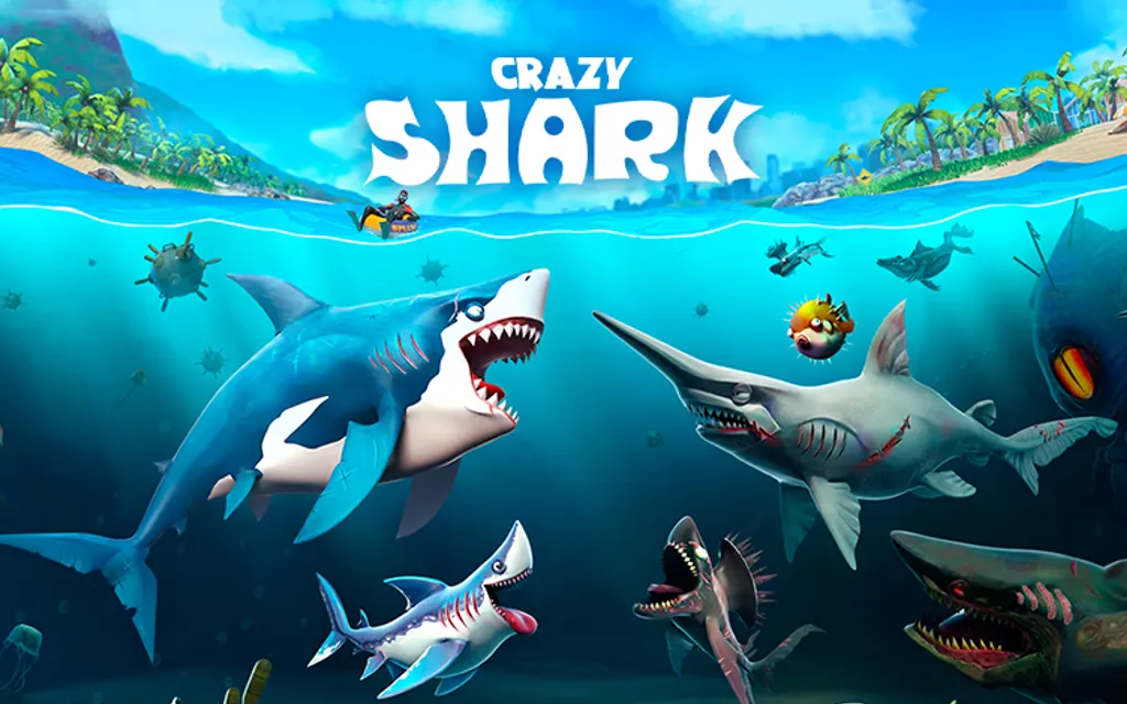 Crazy Shark Preview - Play Online on funclicker.app