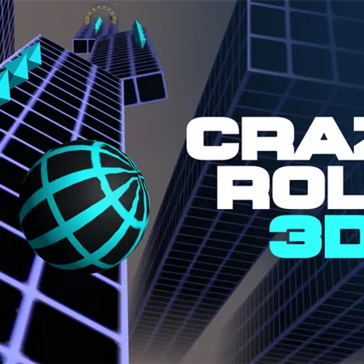 Crazy Roll 3D Thumbnail - Play now on funclicker.app
