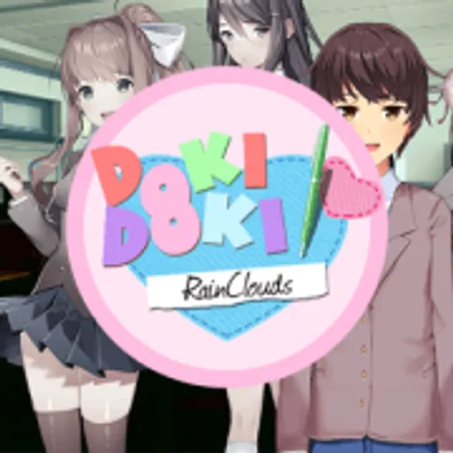 Doki Doki! RainClouds Thumbnail - Play now on funclicker.app