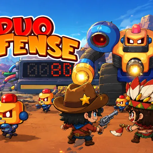 Duo Defense - Play now on funclicker.app