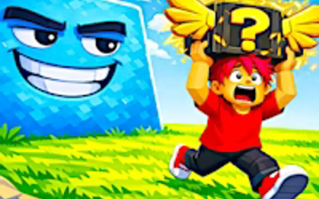 Escape Waves for Lucky Blocks Preview - Play Online on funclicker.app