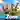 FallZone.io atmospheric background - funclicker.app