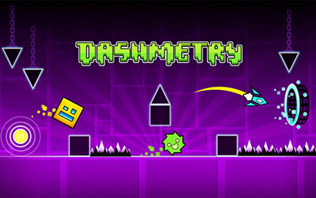Geometry Dash Preview - Play Online on funclicker.app