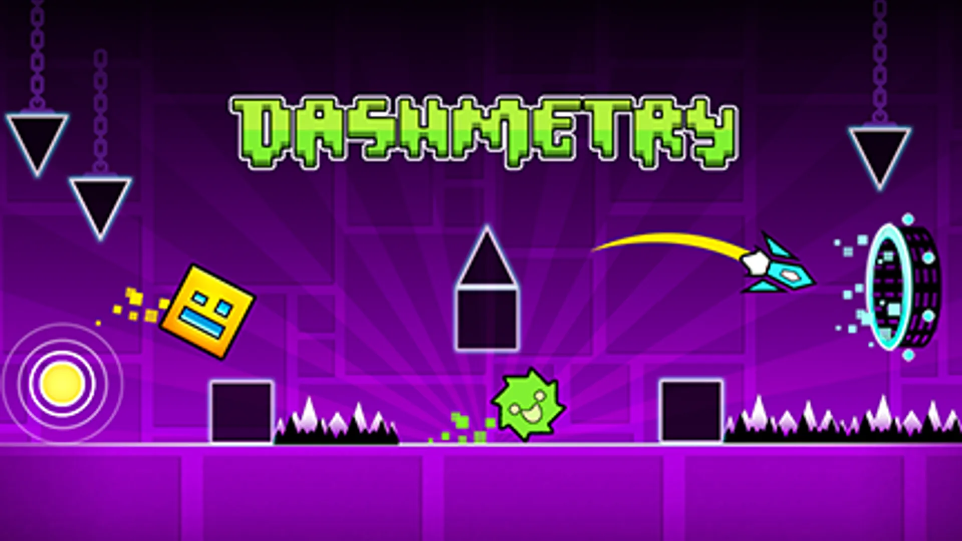 Geometry Dash Fun Geometry Dash: Online Rhythm Action Game | funclicker.app