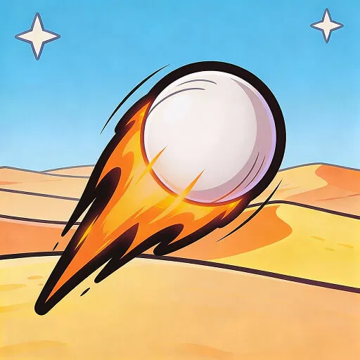 Gliding Over Dunes - Play on funclicker.app
