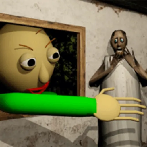 Granny vs Baldi and Grandpa Horror - Play now on funclicker.app