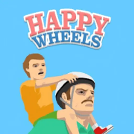 Happy Wheels Thumbnail - Play now on funclicker.app
