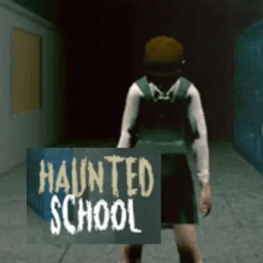 Haunted School Thumbnail - Play now on funclicker.app