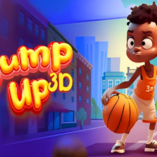 Jump Up 3D Thumbnail - Play now on funclicker.app