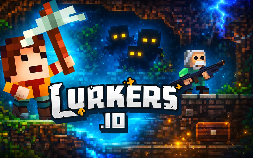 Lurkers.io - Unblocked Flash Game Alternative | funclicker.app Lurkers.io Preview - Play Online on funclicker.app