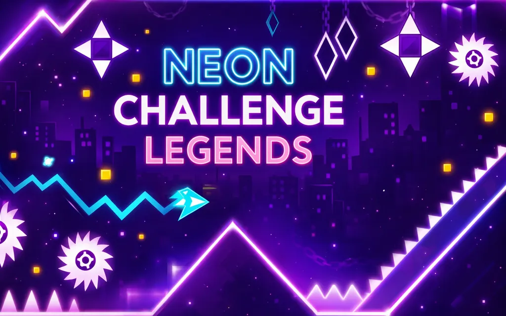 Neon Challenge Legends - Unblocked Flash Game Alternative | funclicker.app Neon Challenge Legends Preview - Play Online on funclicker.app