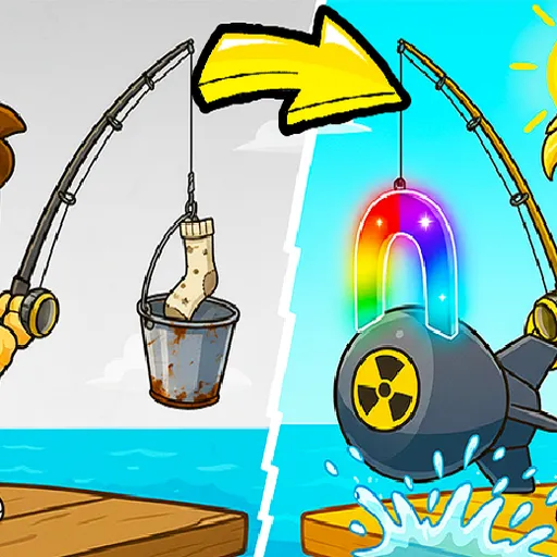 Obby: Magnetic Fishing. The Island Tycoon - Play now on funclicker.app