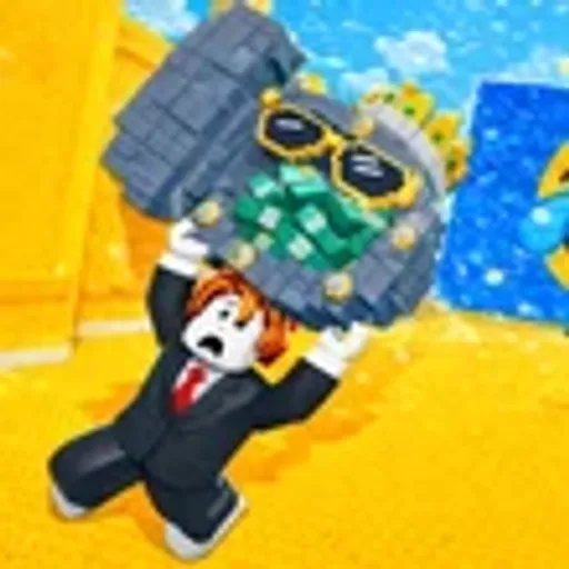 Obby Saves Brainrots from Tsunami Thumbnail - Play now on funclicker.app