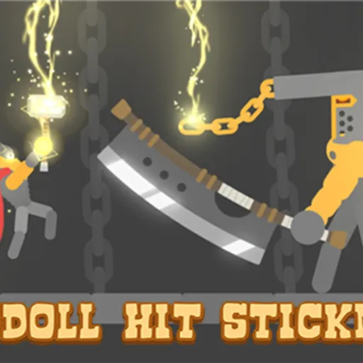Ragdoll Hit Stickman - Play now on funclicker.app