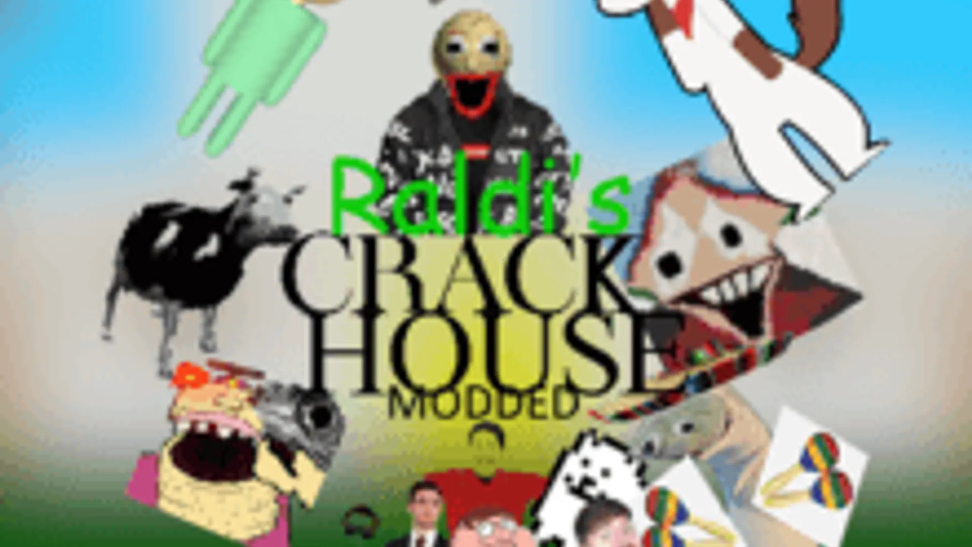 Raldi Crackhouse: Chaotic Horror Labyrinth | funclicker.app