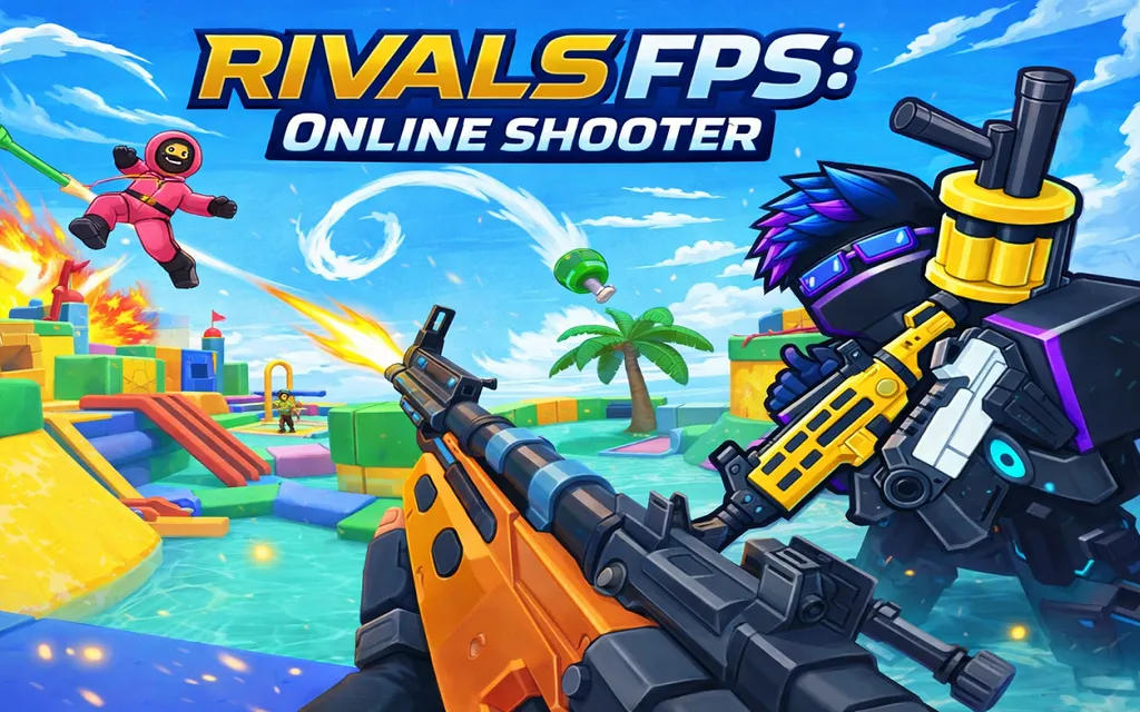 RIVALS FPS: Online Shooter - Unblocked Flash Game Alternative | funclicker.app RIVALS FPS: Online Shooter Preview - Play Online on funclicker.app