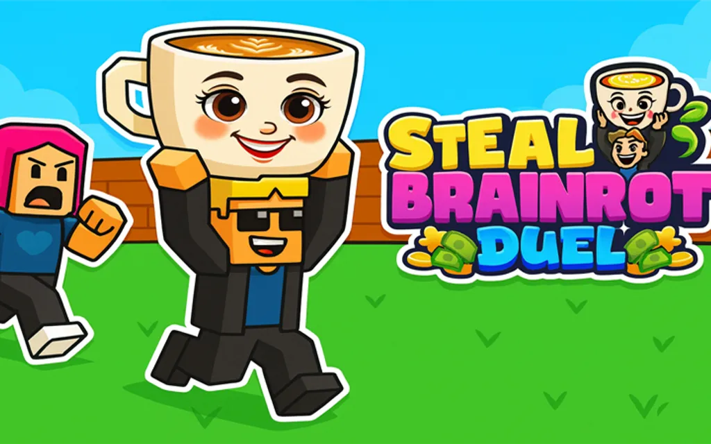 Rob Brainrot Duel - Unblocked Flash Game Alternative | funclicker.app Rob Brainrot Duel Preview - Play Online on funclicker.app
