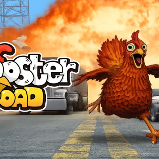 Rooster Road - Play now on funclicker.app
