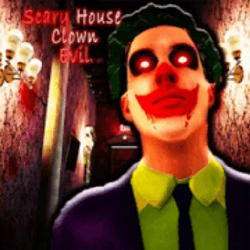 Scary House Clown Evil - Play now on funclicker.app
