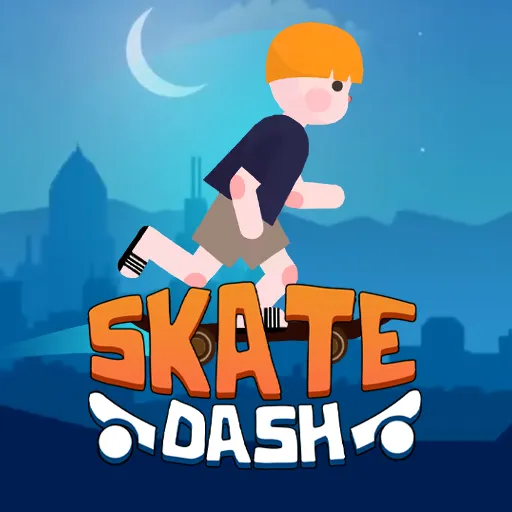 Skate Dash - Play now on funclicker.app