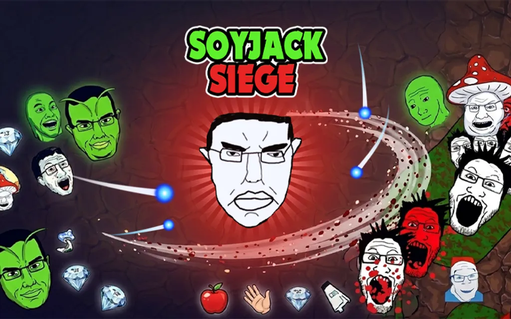 Soyjak Siege - Unblocked Flash Game Alternative | funclicker.app Soyjak Siege Preview - Play Online on funclicker.app