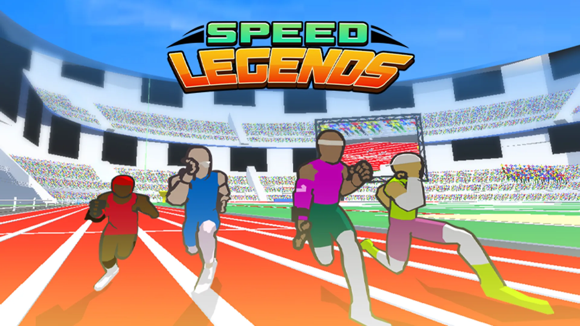 Running Speed Training Computer Game Speed Legends: Competitive Track Running Game | funclicker.app