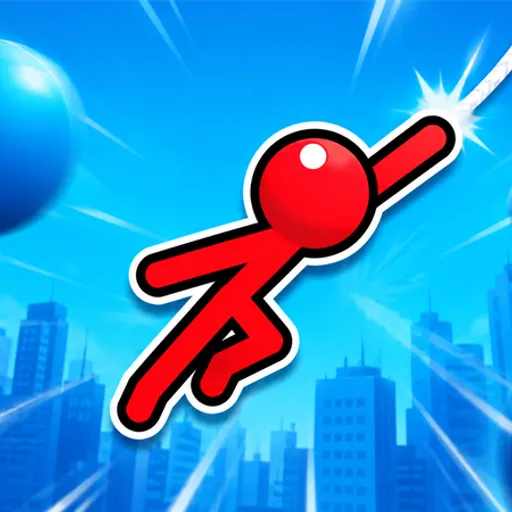 Stickman Swing - Play now on funclicker.app