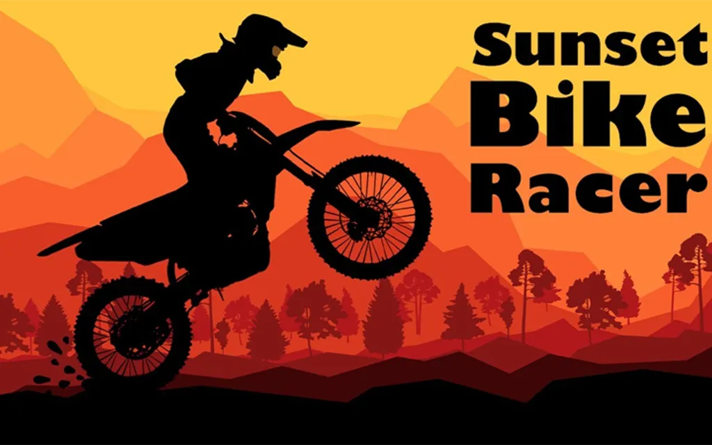 Sunset Bike Racer - Unblocked Flash Game Alternative | funclicker.app Sunset Bike Racer Preview - Play Online on funclicker.app