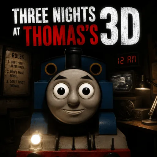 Three Nights at Thomas's 3D - Play now on funclicker.app