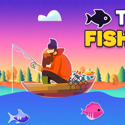 Tiny Fishing - Play now on funclicker.app