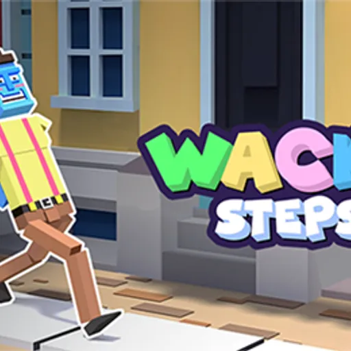 Wacky Steps Thumbnail - Play now on funclicker.app