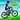 Wheelie Bike 2P atmospheric background - funclicker.app