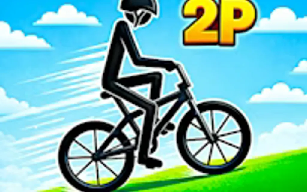 Wheelie Bike 2P Preview - Play Online on funclicker.app